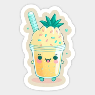 Pineapple Slush cute kawaii Sticker